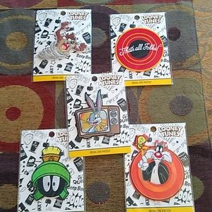 Looney tunes iron on patches